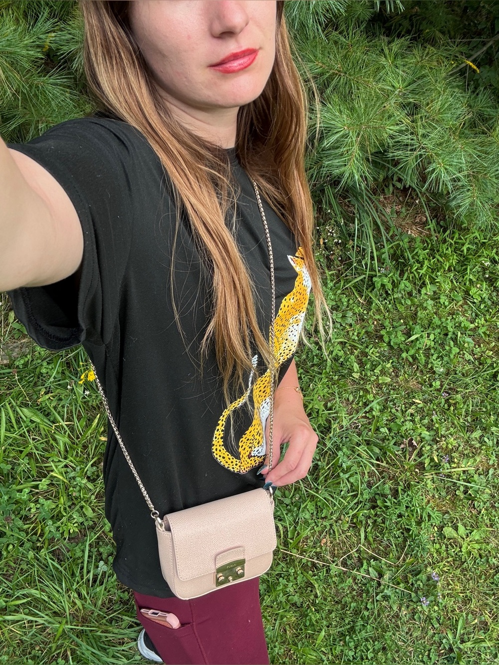 Furla Leather Mini Crossbody Bag - Picture 4 of 17